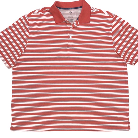 Arrow Performance Striped Golf Polos - Picture 5 of 7